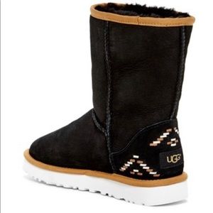 UGG Australia 'Classic Short - Rustic Weave' Boot